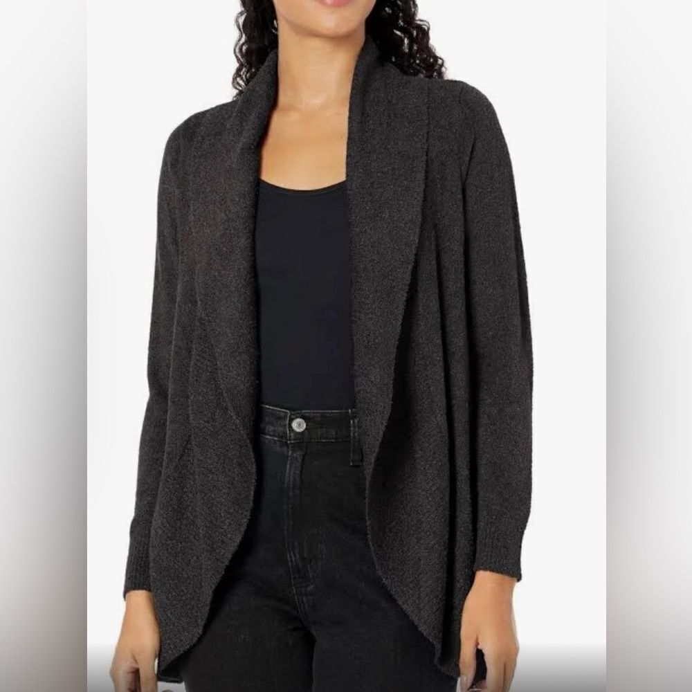 Multiples Shawl Collar Sweater Cardigan Size Medium.